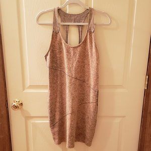 FREE PEOPLE Faded Rust Brown Spring Summer Sleeveless Bodycon Mini Dress Medium